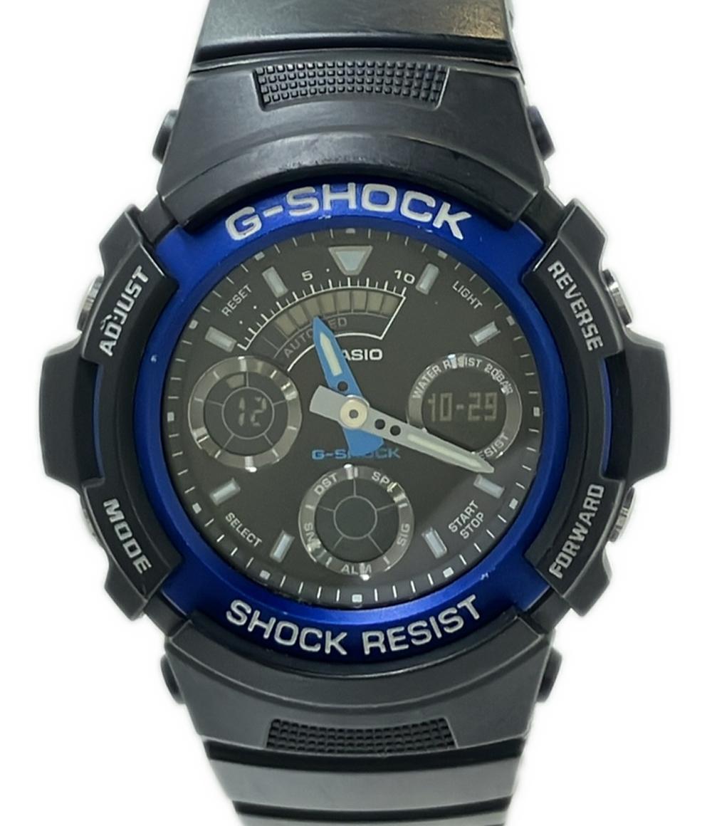 CASIO 腕時計 G-SHOCK クオーツ ブラック AW-591-2AJF メンズ カシオ
