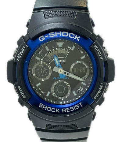 CASIO 腕時計 G-SHOCK クオーツ ブラック AW-591-2AJF メンズ カシオ