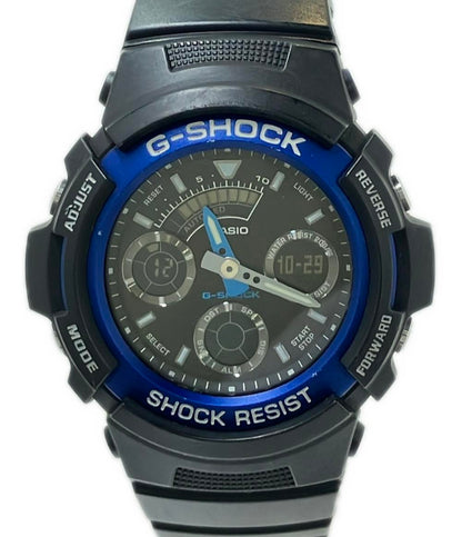CASIO 腕時計 G-SHOCK クオーツ ブラック AW-591-2AJF メンズ カシオ