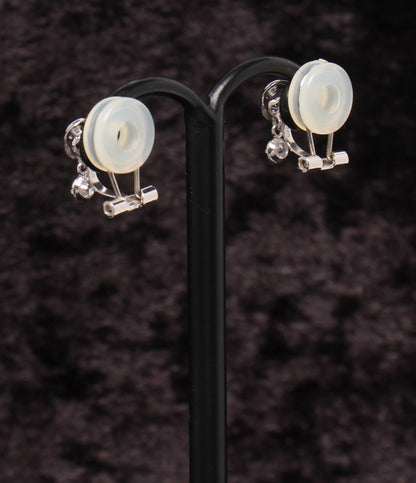 美品 canal4℃ ネックレス SV イヤリング K10  ハートモチーフ 2点セット レディース カナルヨンドシー
