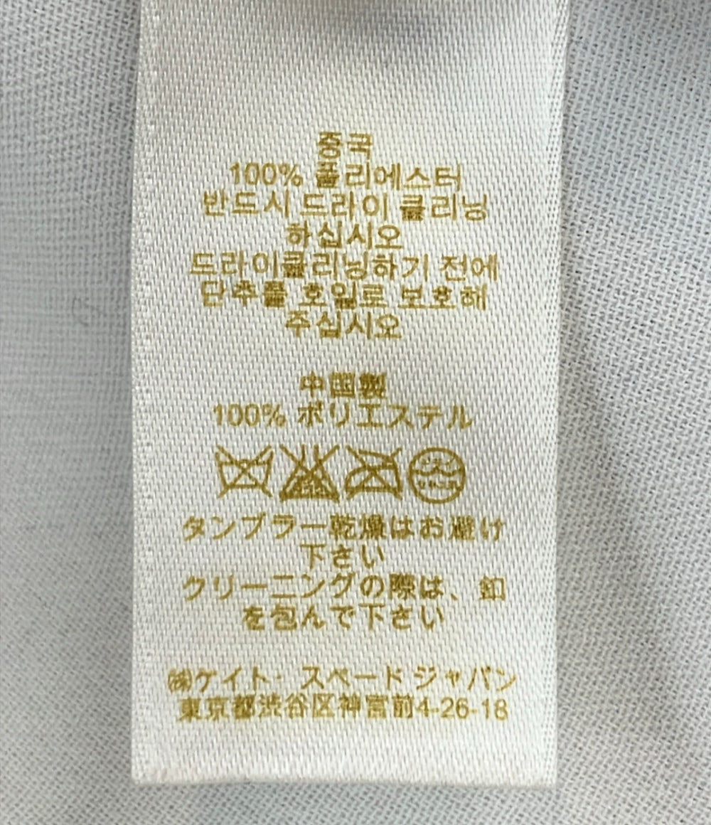 Kate Spade ノーカラーリボンコート NJMU2253 レディース SIZE 2 (M) ケイトスペード