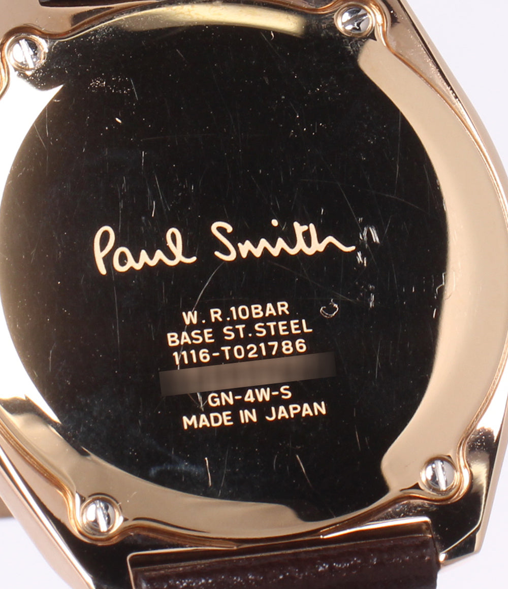Paul Smith 腕時計 クローズド アイズ クオーツ ブルー BV1-224-70 メンズ ポール・スミス