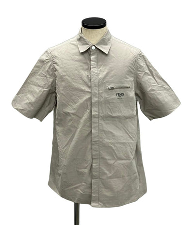 フェンディ 半袖ナイロンシャツ メンズ SIZE 44 (S) FENDI