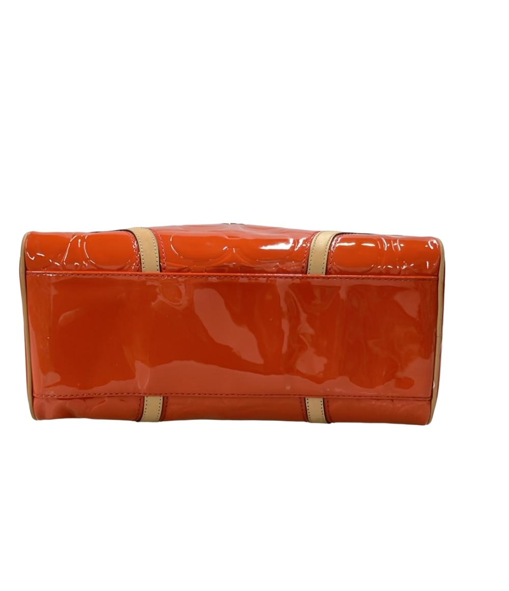美品 コーチ ショルダーバッグ 肩掛け エナメル シグネチャー F20065 レディース COACH COACH - 美品 コーチ ショルダーバッグ 肩掛け エナメル シグネチャー