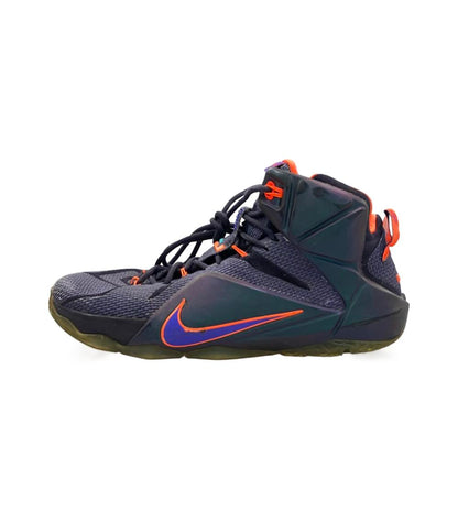 訳あり ナイキ ミドルカットスニーカー LEBRON 12 684593-583 メンズ SIZE 30.0 (XL) NIKE