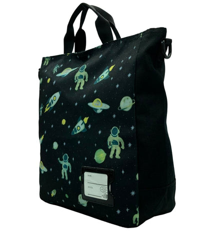 美品 ザ・ノースフェイス 2wayハンドバッグ ショルダーバッグ 宇宙 NM2DN02V レディース THE NORTH FACE