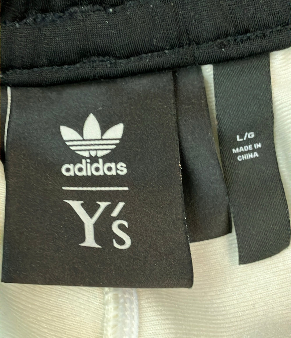 Y's adidas トラックパンツ 23SS Y's50周年 CACTUS FLOWER TRACK PANTS メンズ SIZE Ｌ ワイズ アディダス