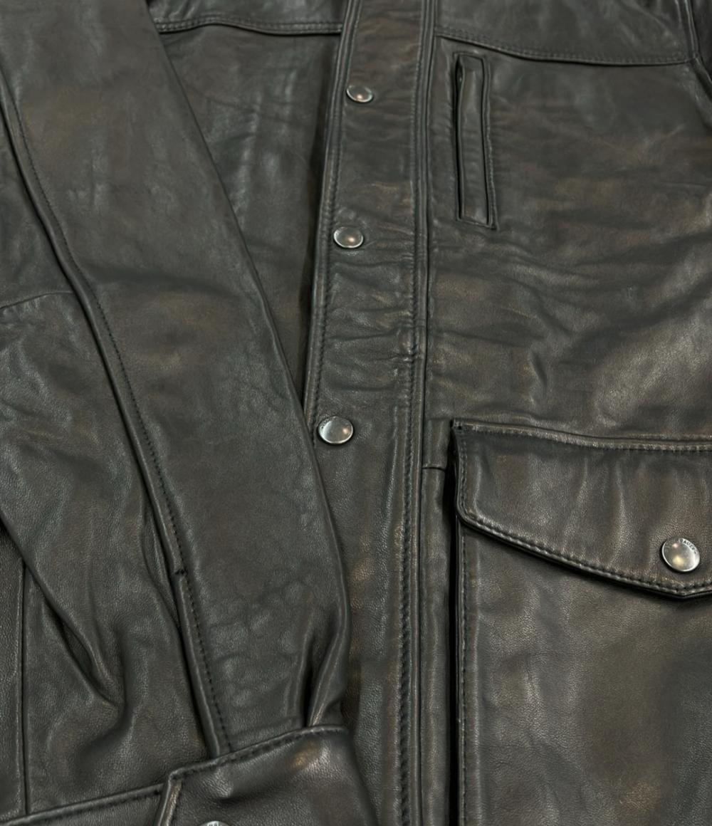 エディー・バウアー レザージャケット メンズ SIZE S Eddie Bauer