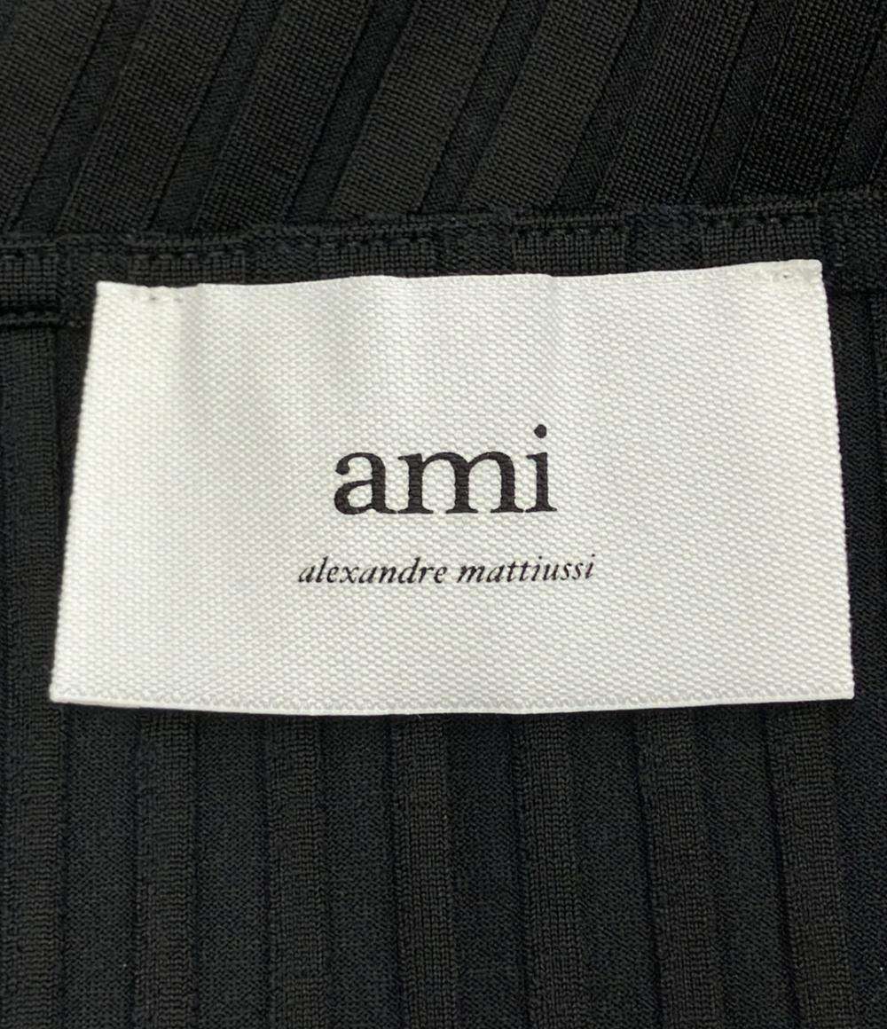 美品 アミ ニット オフショルダーボディスーツ レディース Ami