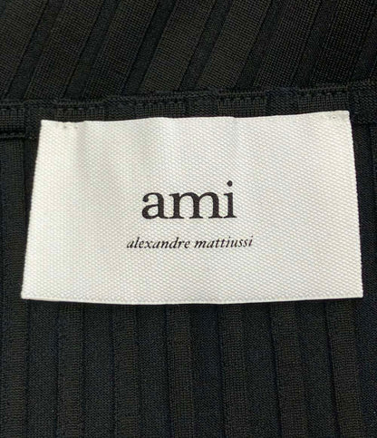 美品 アミ ニット オフショルダーボディスーツ レディース Ami