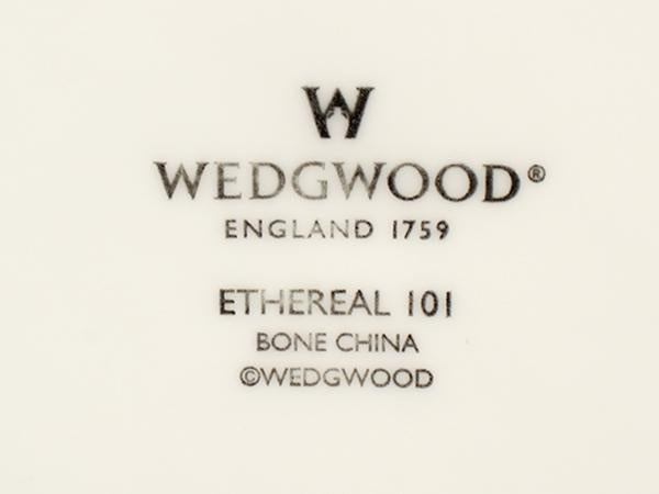 美品 ウエッジウッド スクエアボウル パスタプレート 皿 エスリアル ETHEREAL WEDGWOOD