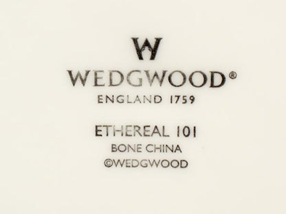 美品 ウエッジウッド スクエアボウル パスタプレート 皿 エスリアル ETHEREAL WEDGWOOD