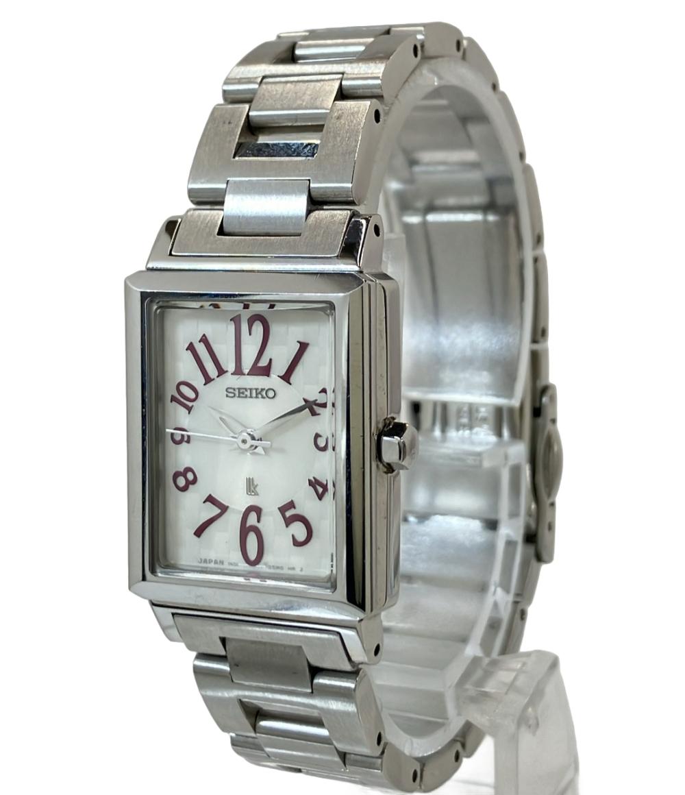 セイコー 腕時計 lk ルキア クオーツ ホワイト 1N01-0JP0 レディース SEIKO