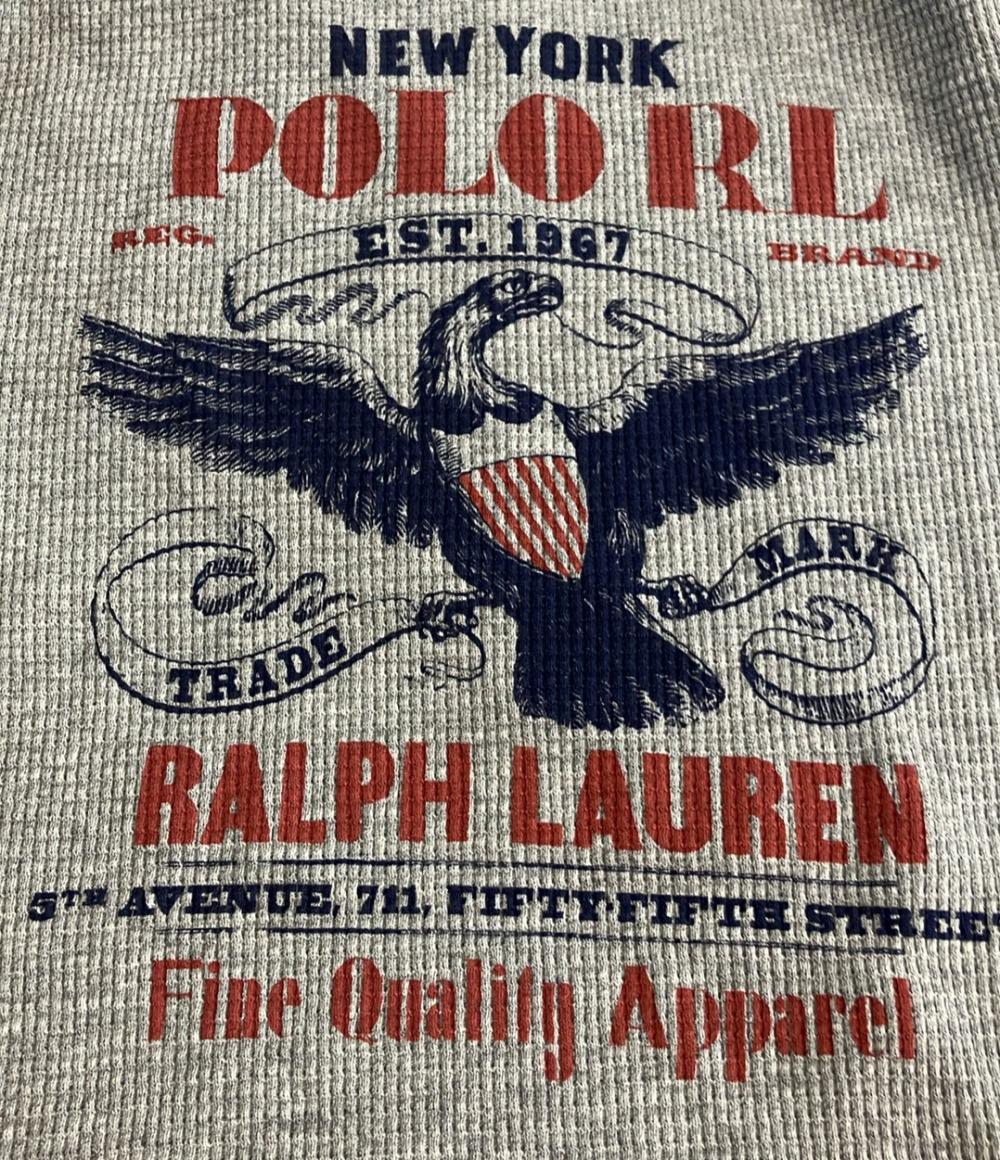 美品 ポロ・ラルフローレン ワッフルロングTシャツ メンズ SIZE M (M) POLO RALPH LAUREN