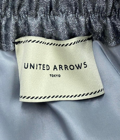 美品 UNITED ARROWS ジャガードスカート スケルトン シャイン 1524-2-150020 レディース SIZE 36 (S) ユナイテッドアローズ