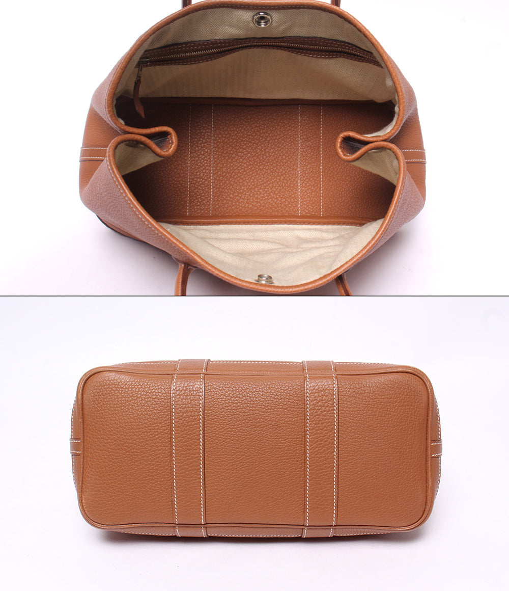 HERMES ハンドバッグ トートバッグ シルバー金具 □N刻印 ガーデンパーティTPM レディース エルメス