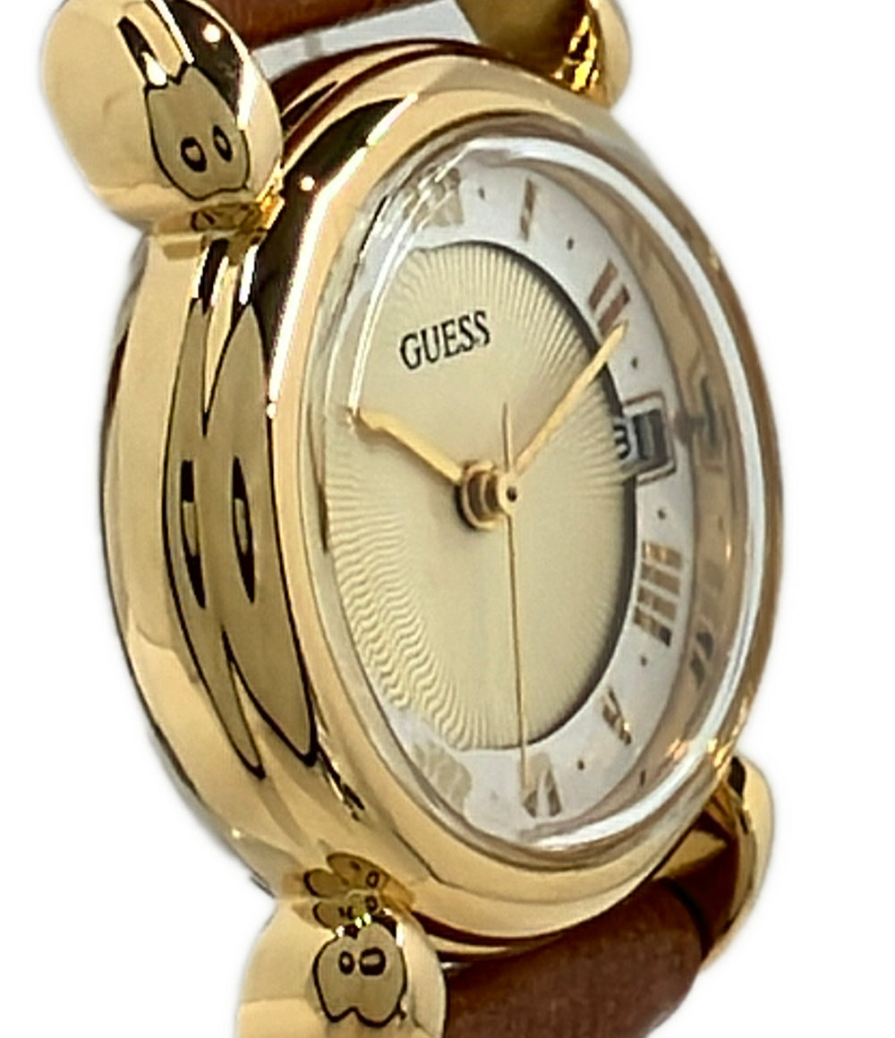美品 Guess 腕時計 クオーツ レディース ゲス