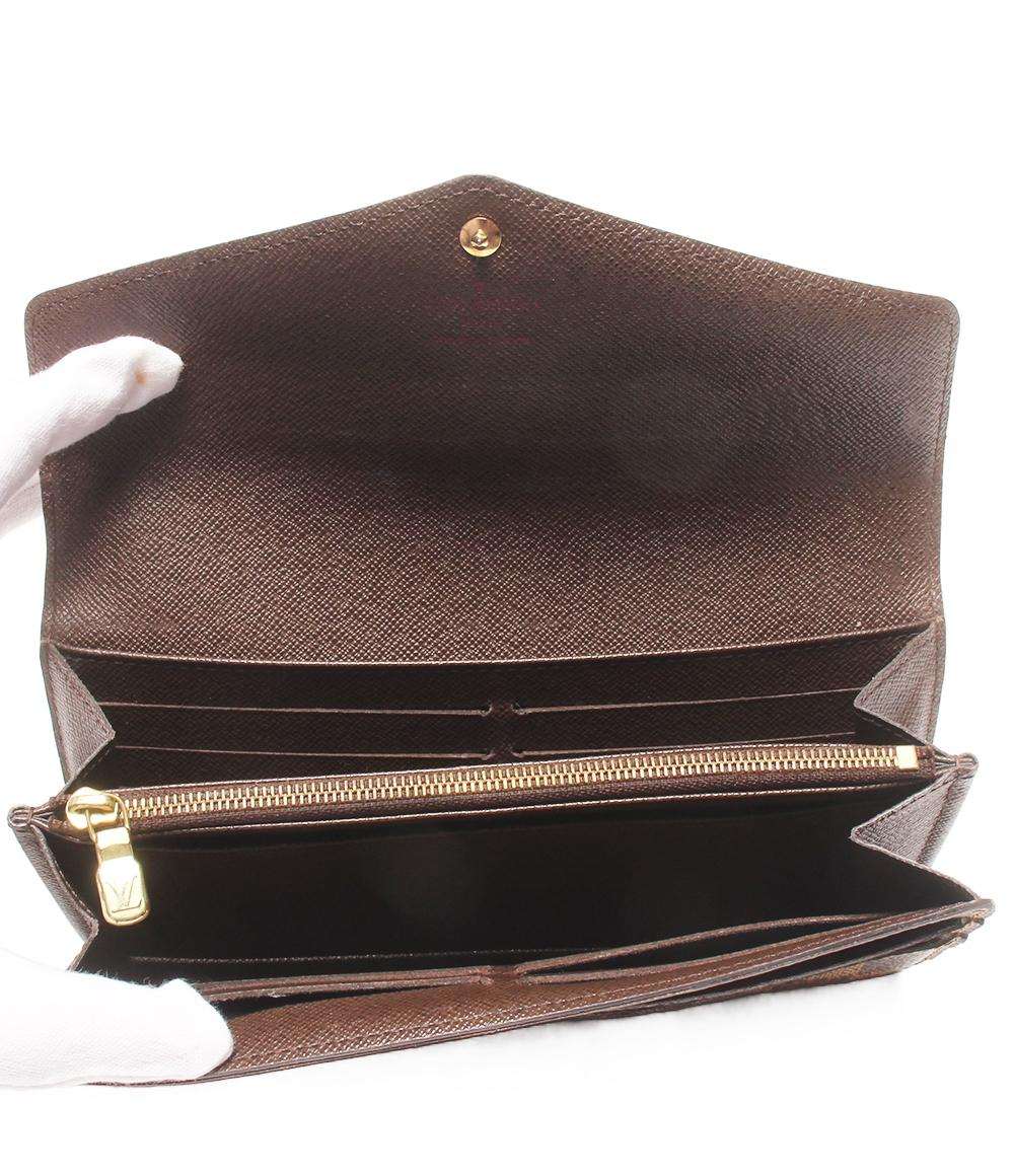 LOUIS VUITTON 長財布 ポルトフォイユ サラ ダミエ N63209 レディース