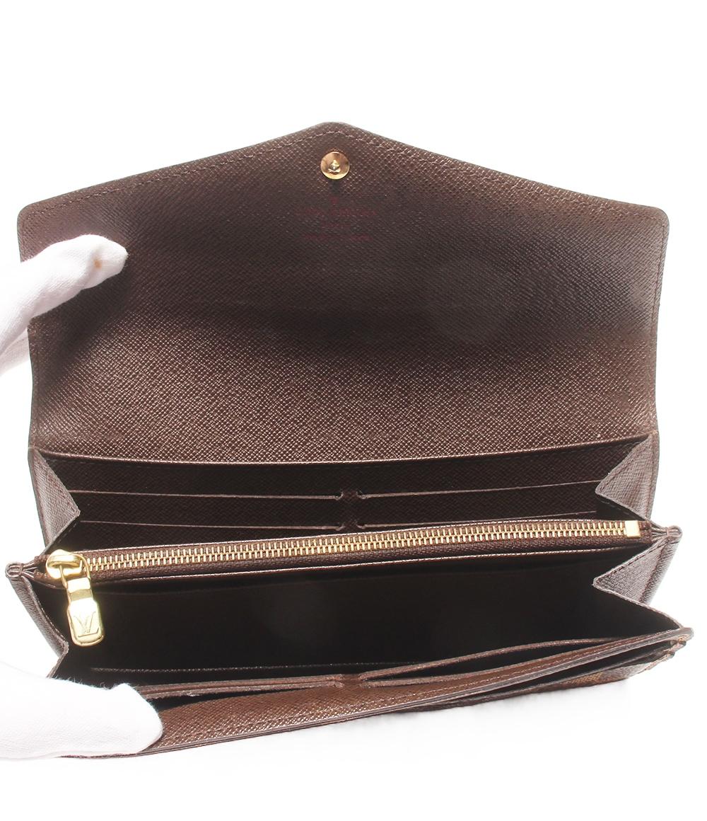 LOUIS VUITTON 長財布 ポルトフォイユ サラ ダミエ N63209 レディース メンズ ルイ・ヴィトン