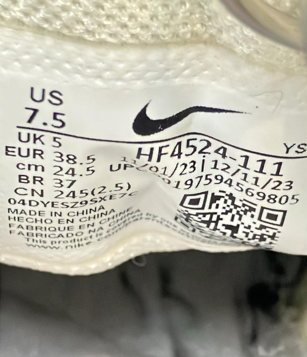 美品 NIKE ローカットスニーカー ズーム ボメロ 5 プレミアム HF4524-111 レディース SIZE 24.5 (L) ナイキ