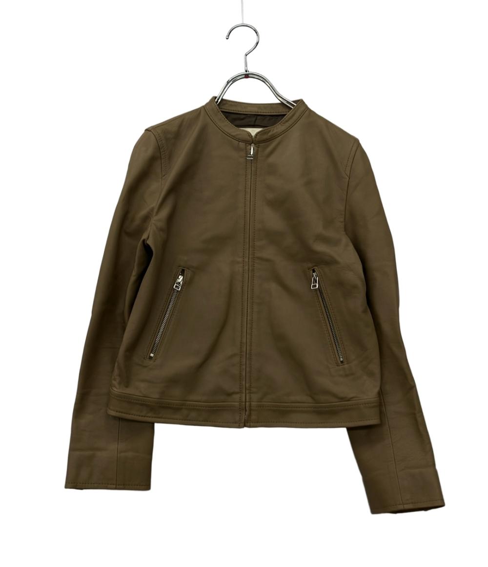 Ray Beams シングルライダースジャケット シープレザー 63-18-0042-690 レディース SIZE 0 (XS) レイビームス