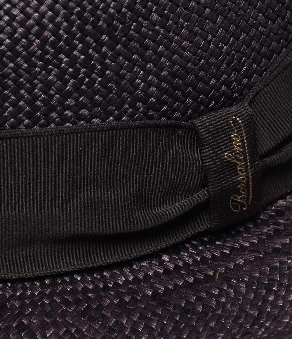 Borsalino ストローハット 麦わら帽子 メンズ レディース SIZE 58 ボルサリーノ