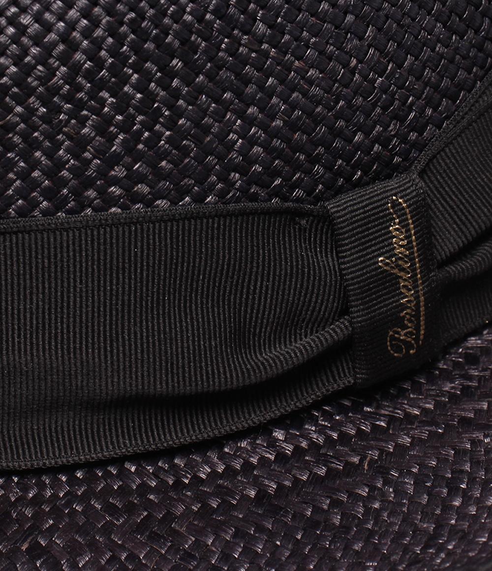 Borsalino ストローハット 麦わら帽子 メンズ レディース SIZE 58 ボルサリーノ