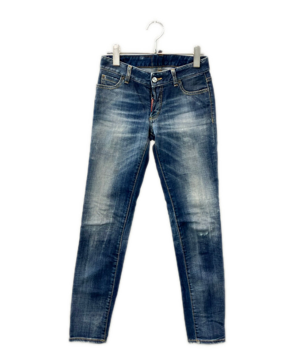 ピロリン様　DSQUARED2 サイズ46 ダメージ加工ストレッチ　デニムパンツ DSQUARED2 デニムパンツ ダメージ加工 メンズ SIZE 46 (S) ディー