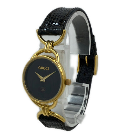 GUCCI 腕時計 クオーツ ブラック 6000L レディース グッチ