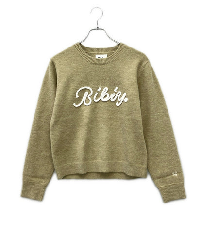 美品 Bibiy. 長袖ニット SCRIBBLE KNIT レディース SIZE F (M) ビビィ