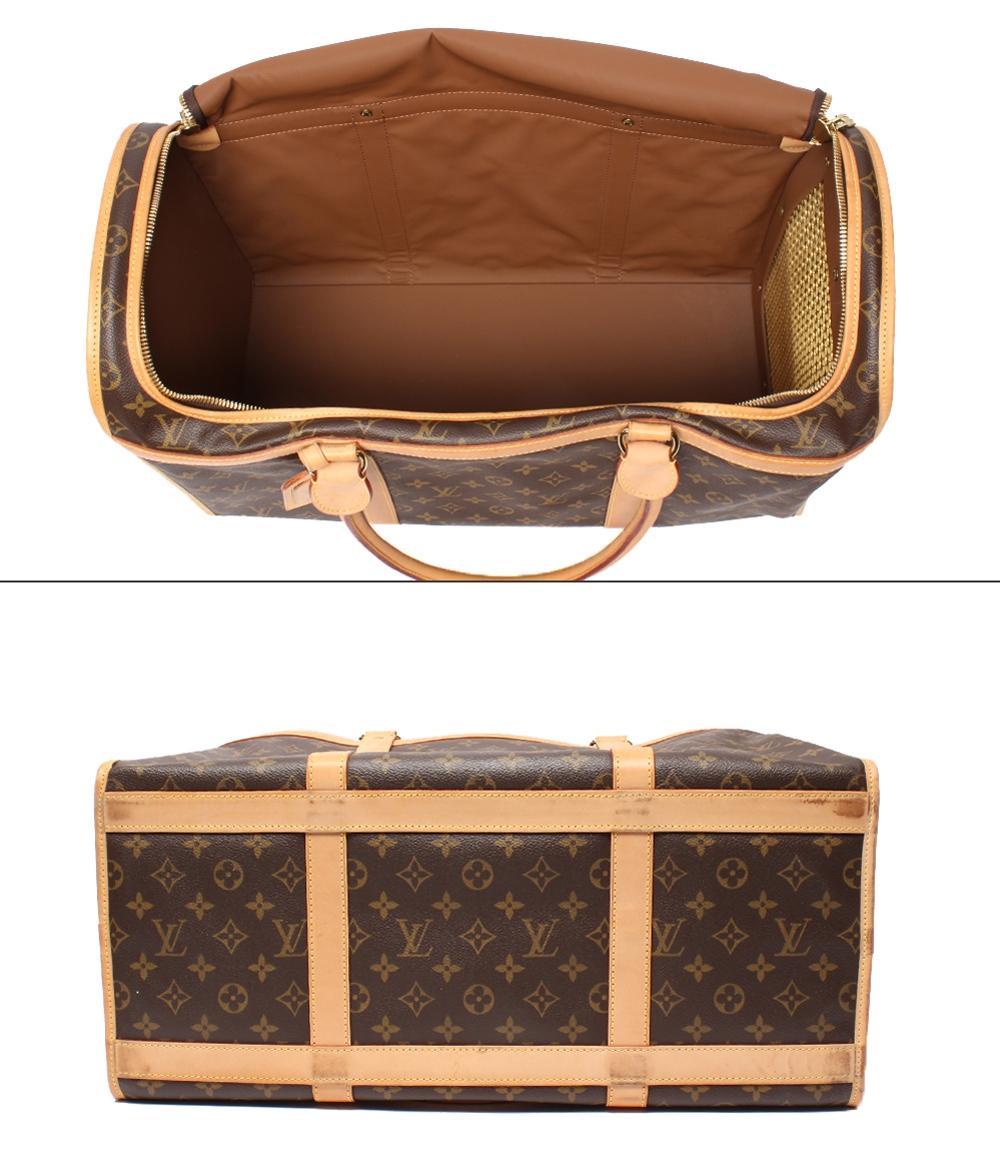 ルイ・ヴィトン キャリーバッグ ペットキャリー メッシュ ウインドウ