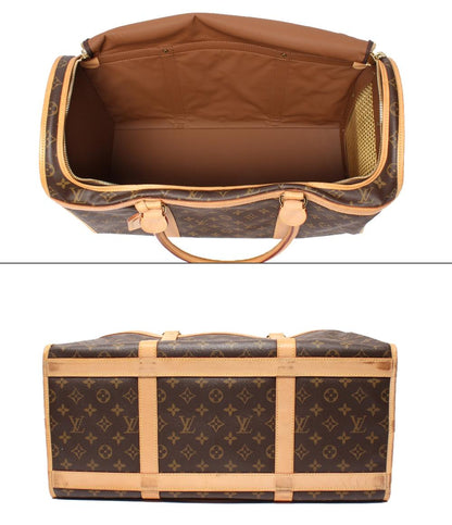 ルイ・ヴィトン キャリーバッグ ペットキャリー  メッシュ ウインドウ付き サック シヤン50 モノグラム M42021 レディース LOUIS VUITTON