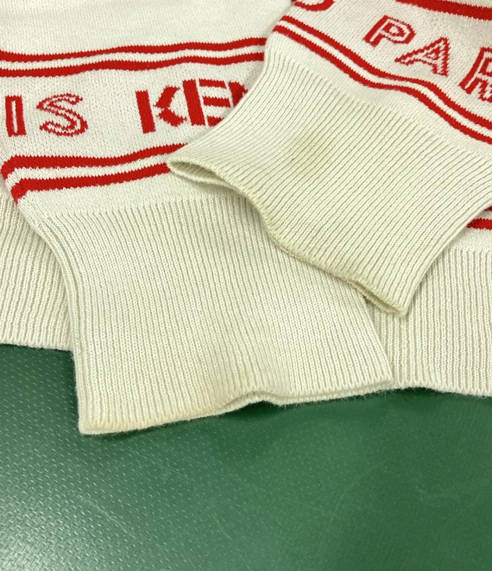 ケンゾー ナイロン混クルーネックニットセーター メンズ SIZE L KENZO