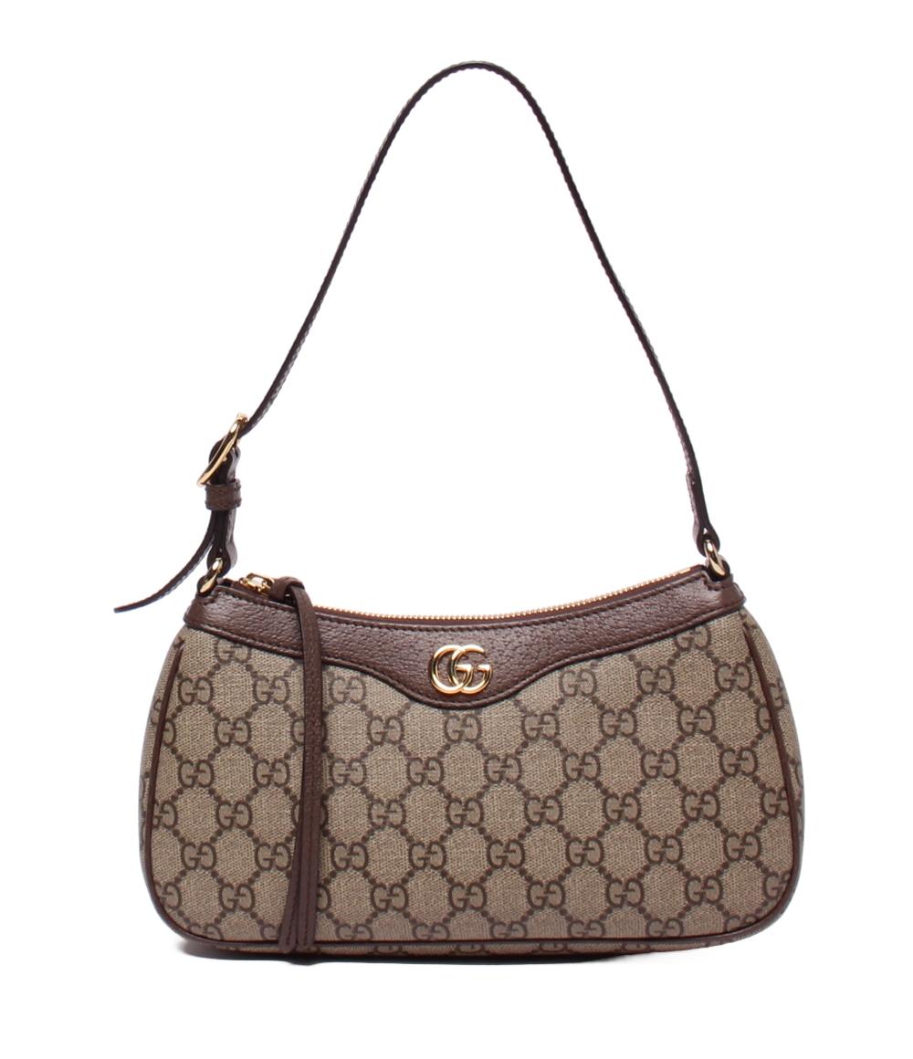 美品 GUCCI ハンドバッグ ショルダーバッグ 肩掛け GGスプリーム 735145 213317 レディース グッチ