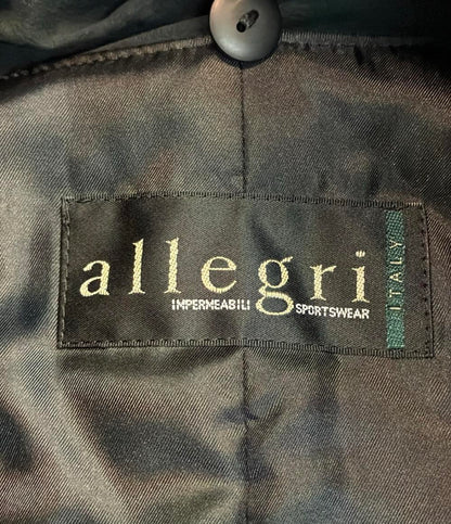 アレグリ フェイクスエードコート フォックスファー レディース SIZE 9AR (M) allegri