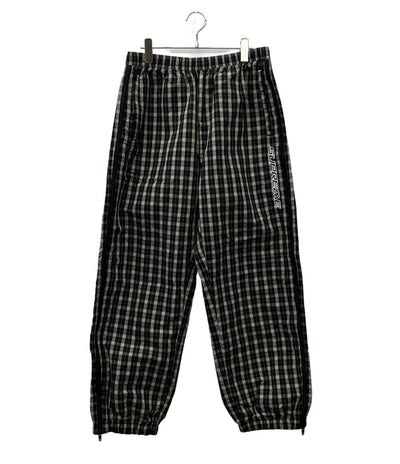 Supreme イージーパンツ ロング 25AW Plaid Warm Up Pant ストリート チェック柄 メンズ SIZE M シュプリーム