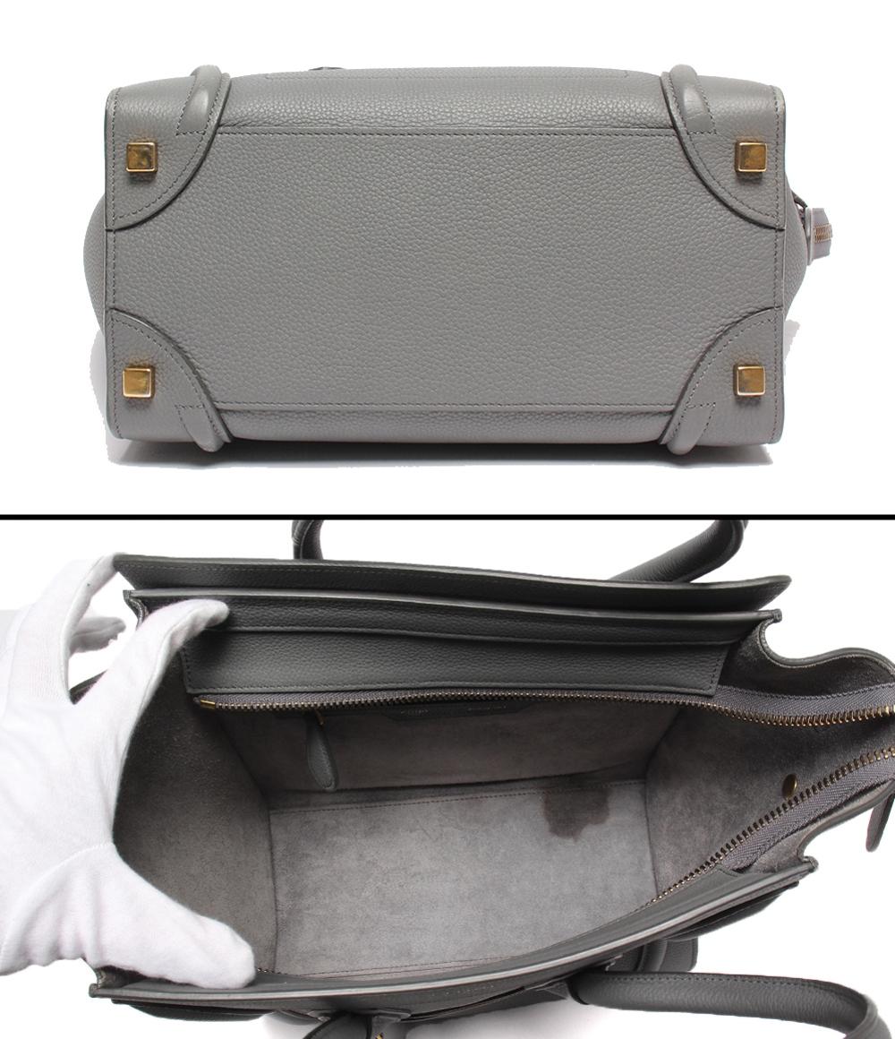CELINE ハンドバッグ ラゲージ マイクロコール 189793AQL レディース セリーヌ