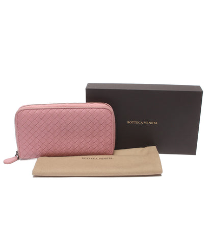 BOTTEGA VENETA ラウンドファスナー長財布 イントレチャート レディース ボッテガ・ヴェネタ
