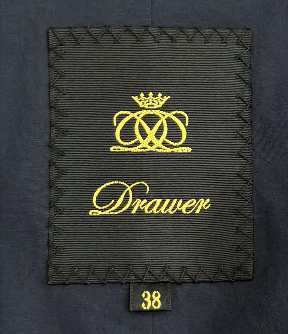 Drawer コットンムソウダブルカラーコート 6525-234-0821 レディース SIZE 38 (S) ドゥロワー