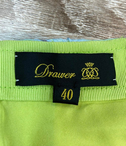 Drawer ロングスカート タイト風 花柄 6524-299-1706 レディース SIZE 40 (M) ドゥロワー
