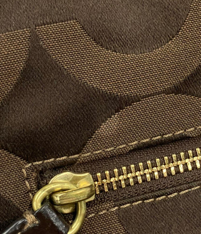 COACH 2WAY ハンドバッグ ショルダーバッグ 肩掛け オプアート 12963 レディース コーチ