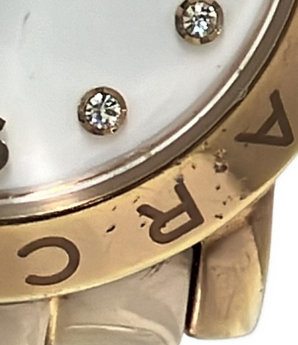 MARC BY MARC JACOBS 腕時計 クオーツ ホワイト MBM3078 レディース