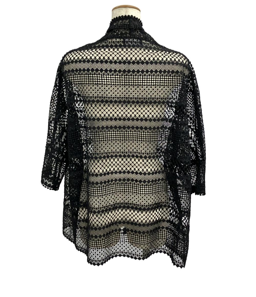 美品 クリップストリコ 半袖カーディガン レディース SIZE L (L) Ciips tricot