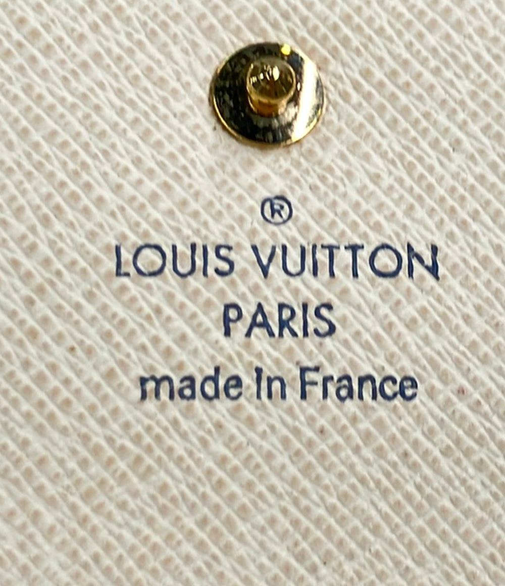 LOUIS VUITTON 4連キーケース ミュルティクレ4 ダミエ アズール N60020 ユニセックス ルイ・ヴィトン