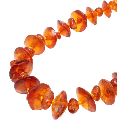 ネックレス 琥珀5-17mm レディース