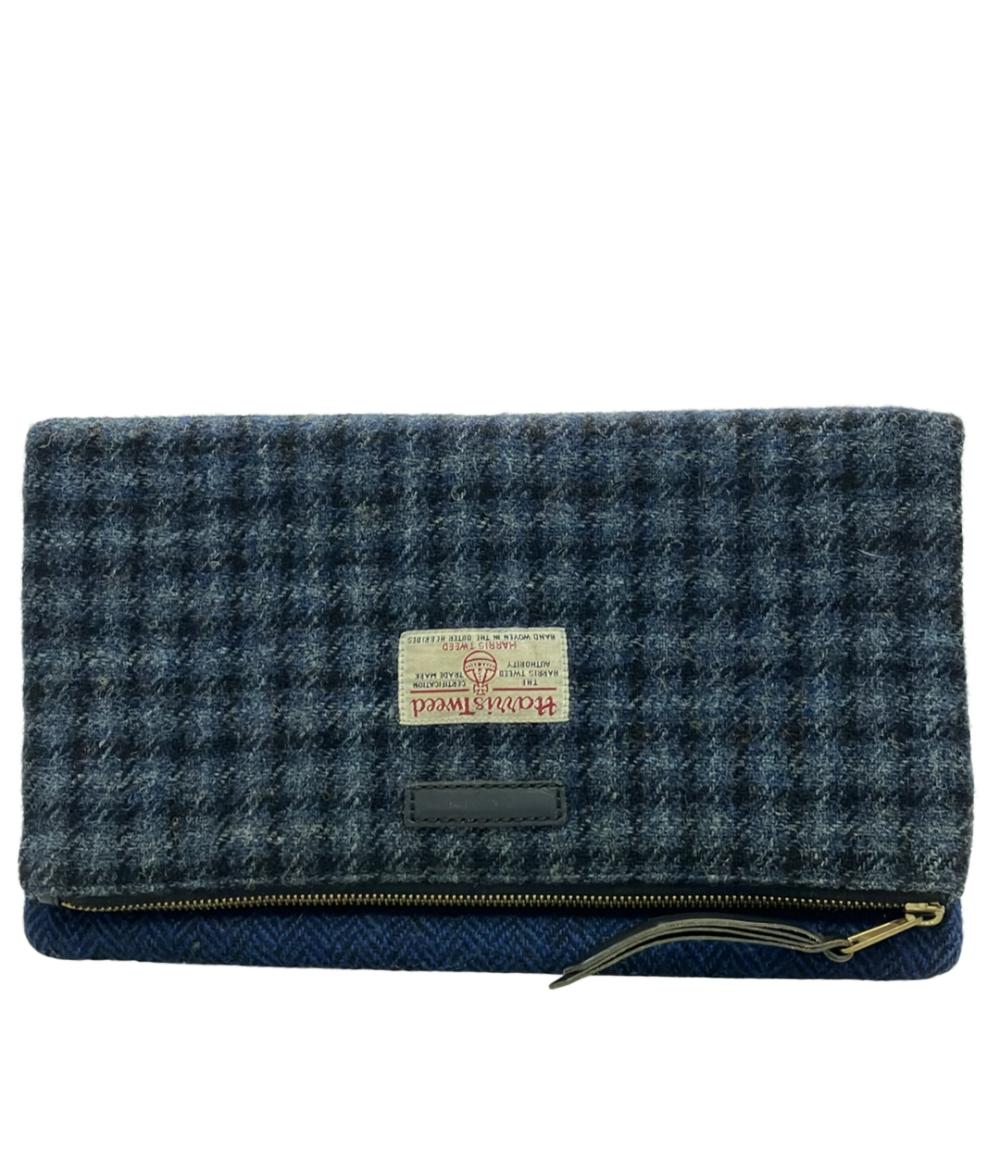 ビューティアンドユースユナイテッドアローズ セカンドバッグ クラッチバッグ チェック メンズ BEAUTY&YOUTH UNITED ARROWS