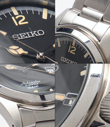 SEIKO TiC TAC 腕時計 自動巻き ブラック SZSB006 メンズ セイコー チックタック