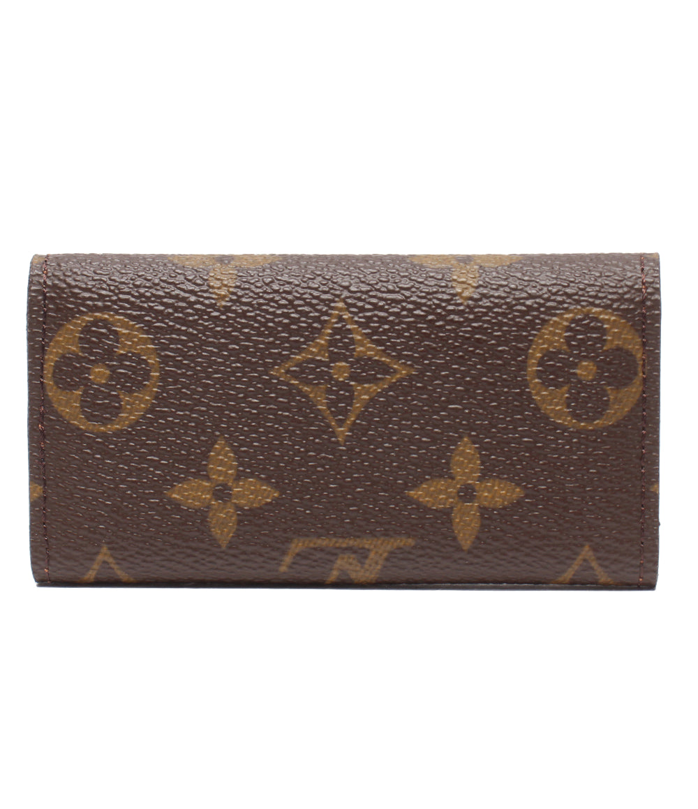 美品 LOUIS VUITTON 4連キーケース ミュルティクレ4 モノグラム M62631 レディース ルイ・ヴィトン