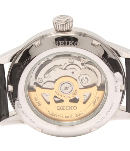 SEIKO 腕時計 プレサージュ PRESAGE 自動巻き シルバー 4R35-01T0 メンズ セイコー
