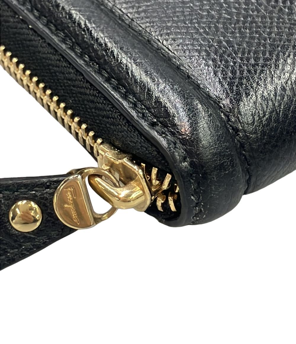 Salvatore Ferragamo ラウンドファスナー長財布 ヴァラ レディース サルヴァトーレフェラガモ